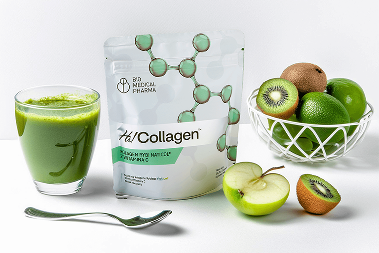 Kiedy zdecydować się na kurację kolagenem. Kolagen morski Naticol® z witaminą C – Hi! Collagen