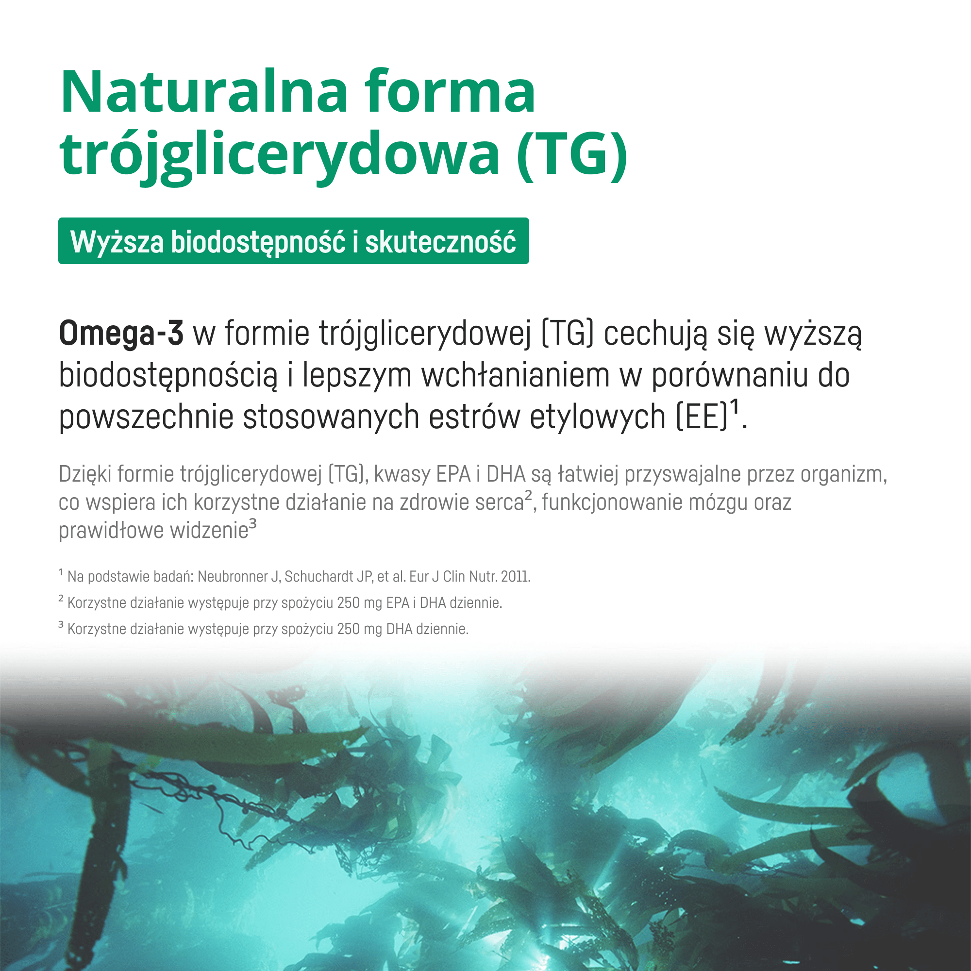 Omega 3 Algae - 600mg DHA i 200mg EPA* z mikroalg