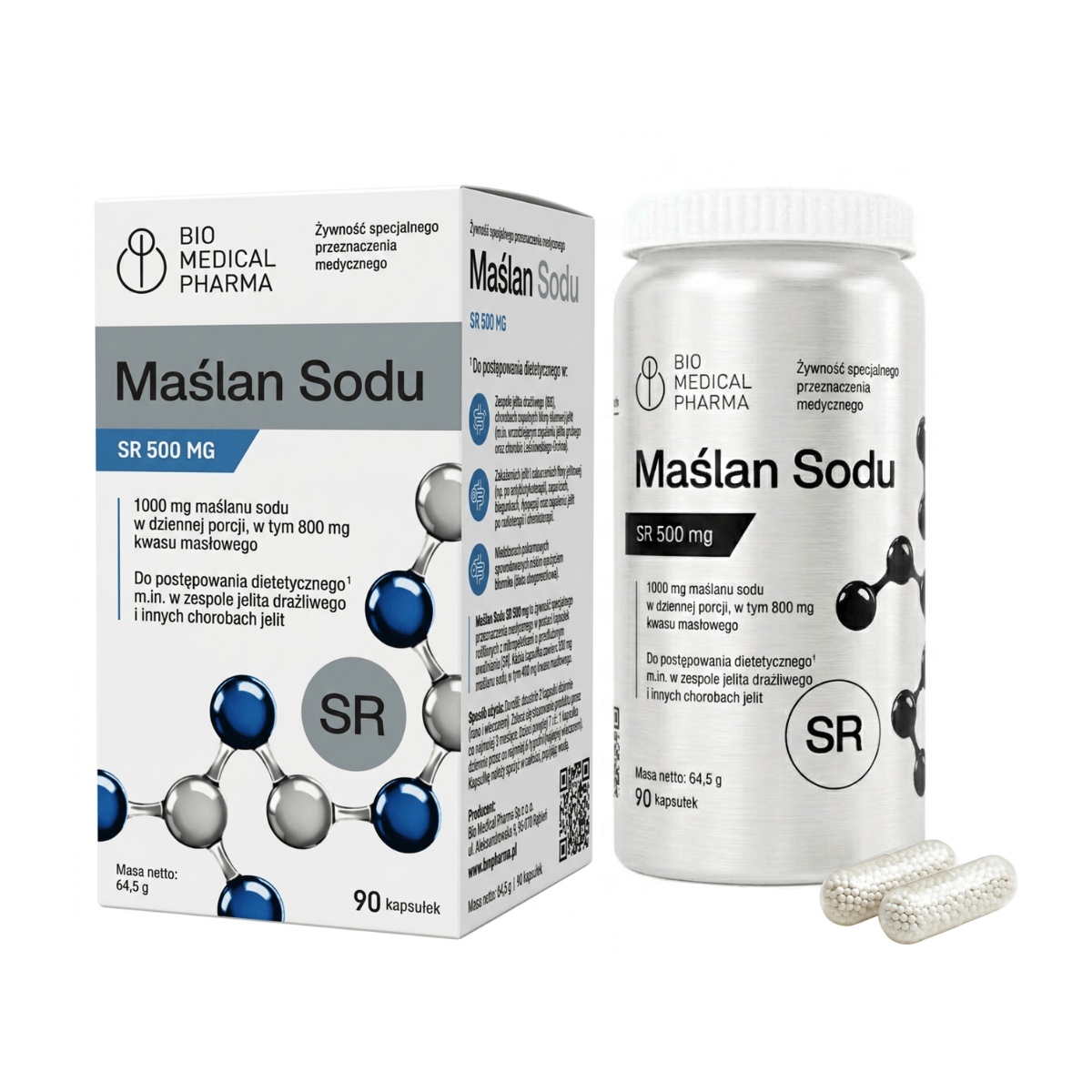 Maślan Sodu SR 500 mg