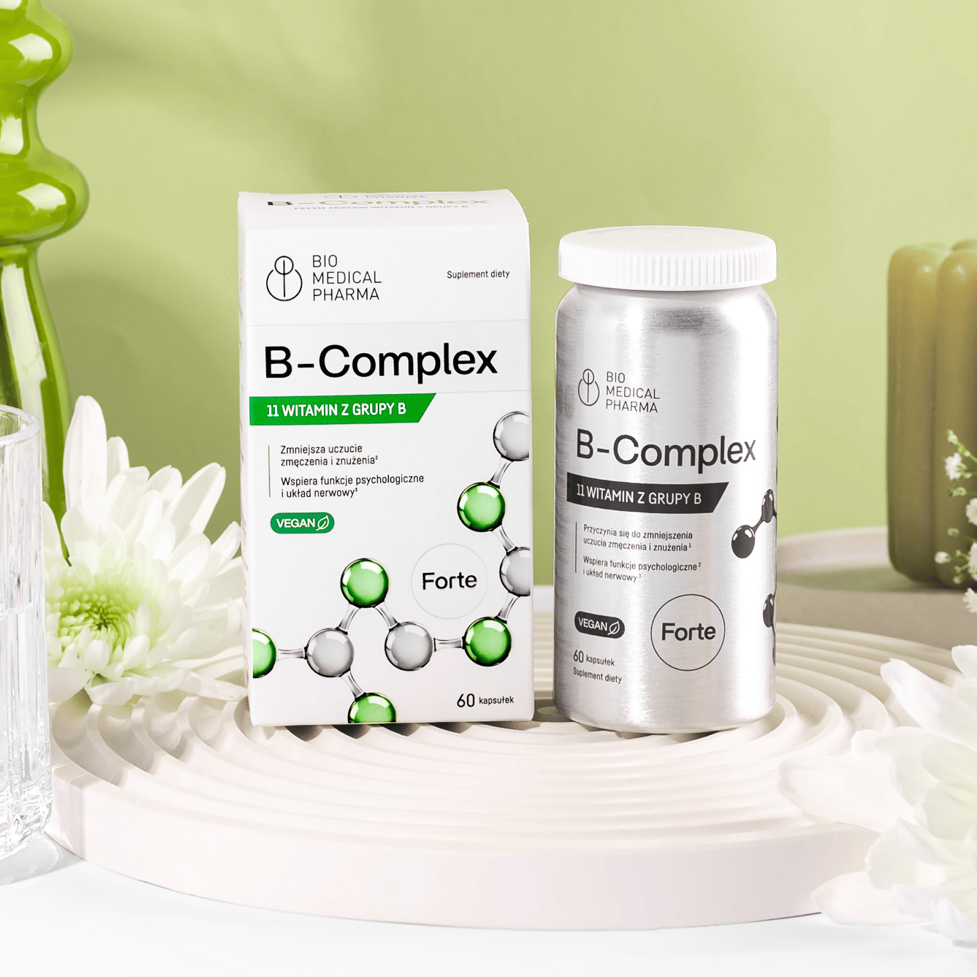 11 witamin z grupy B. Wsparcie układu nerwowego – B-Complex