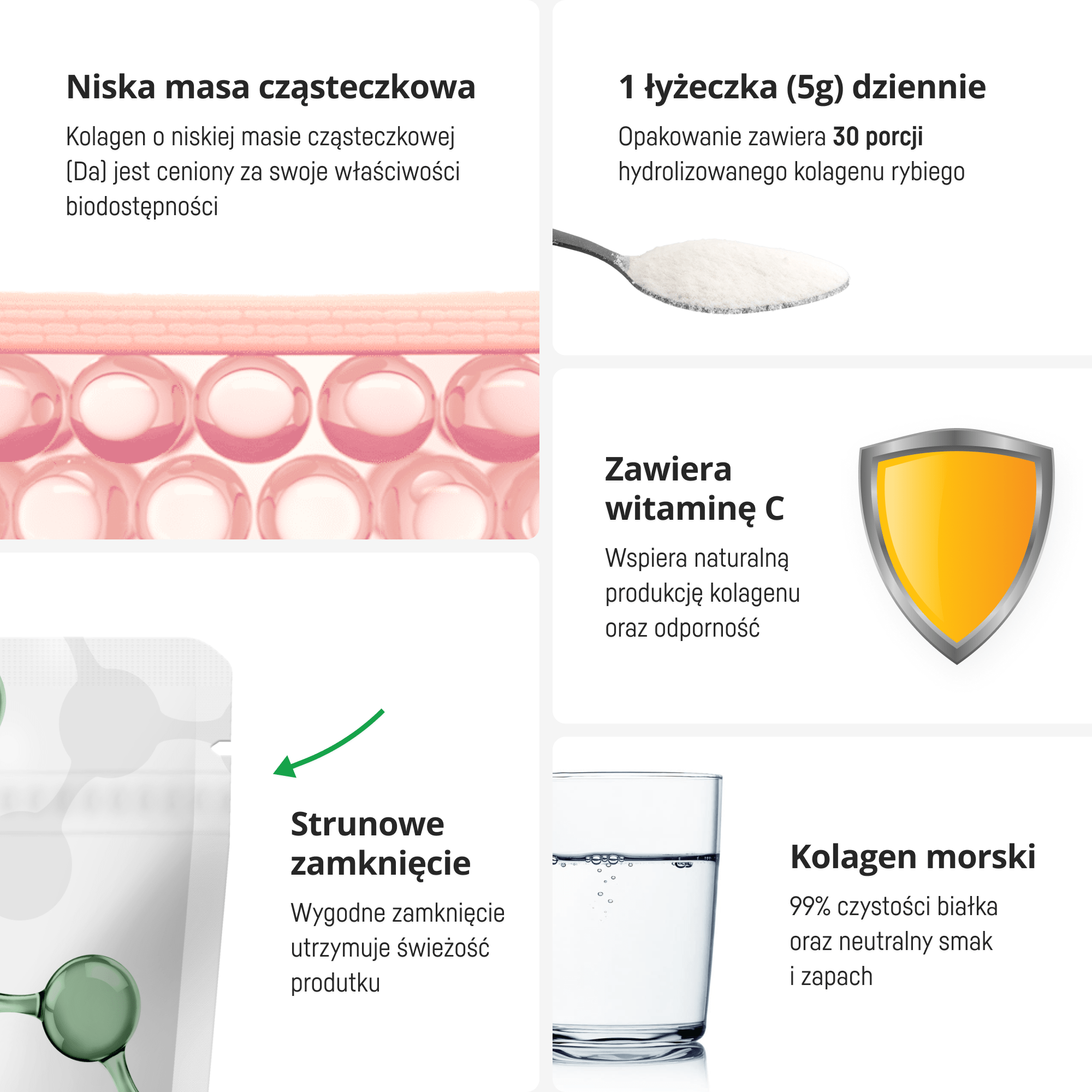 Cechy produktu Hi! Collagen