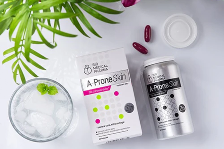 Składniki diety na walkę z trądzikiem. Kwasy Omega 3 (EPA i DHA), Laktoferyna, Cynk – A-Prone Skin