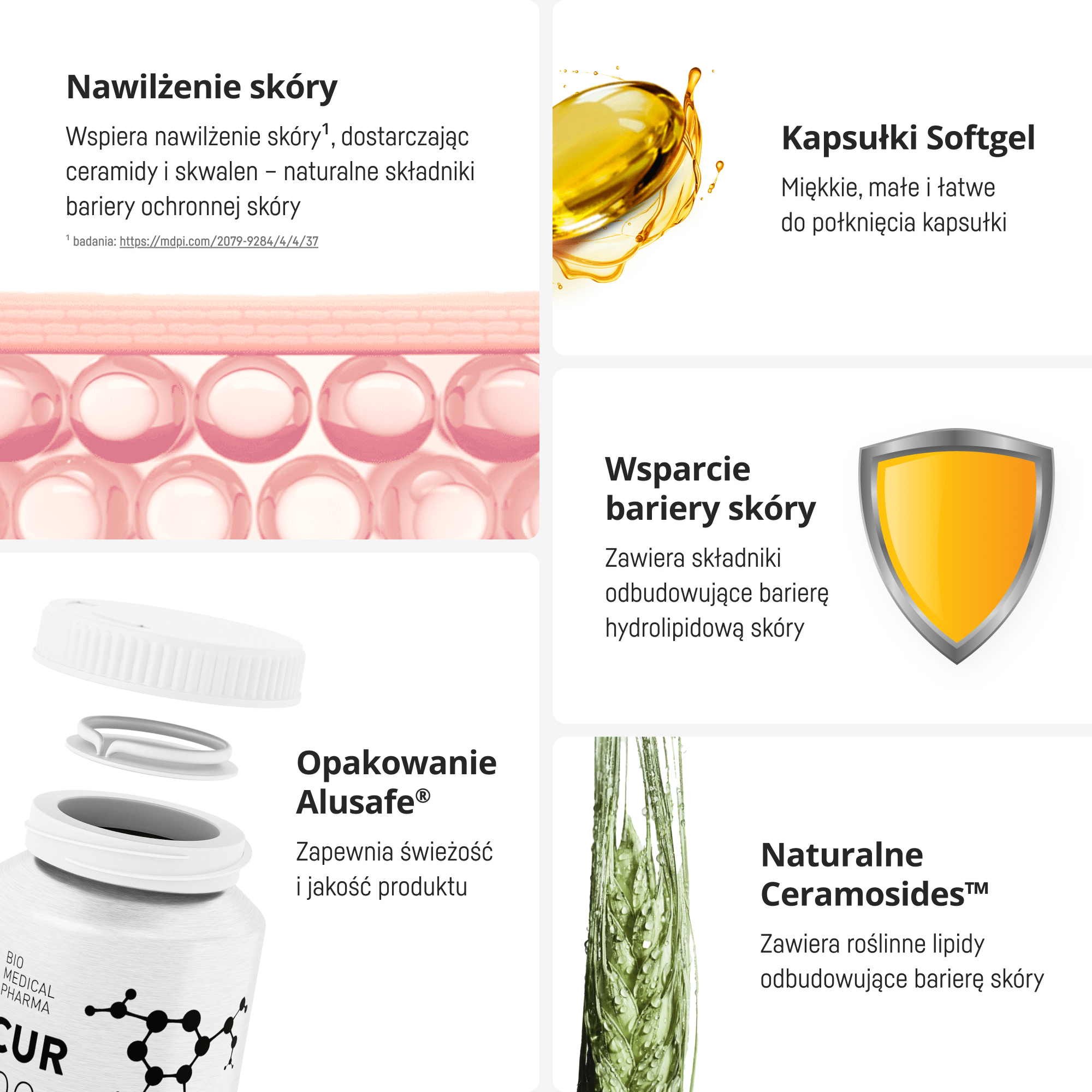 Zestaw: 2x LipidCell - Skwalen i ceramidy z witaminami A i E