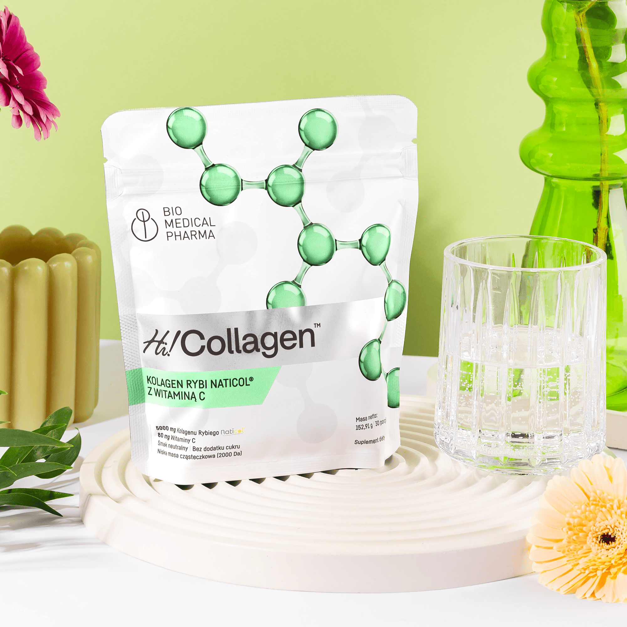 Kolagen z witaminą C, wysoka wchłanialność - Hi!Collagen